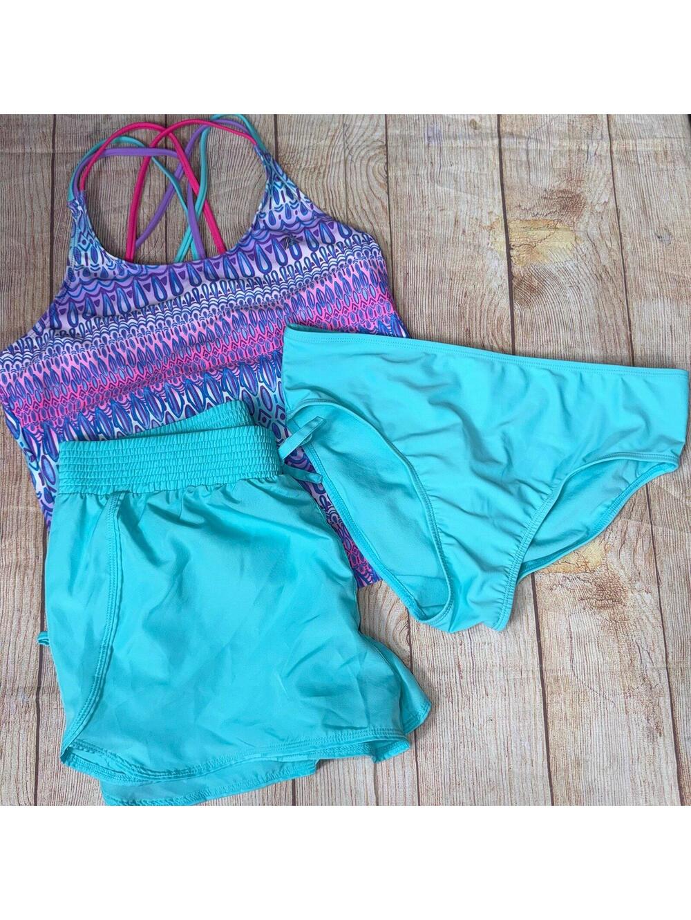 ZeroXposur Girls XL 18.5 Swimwear Set